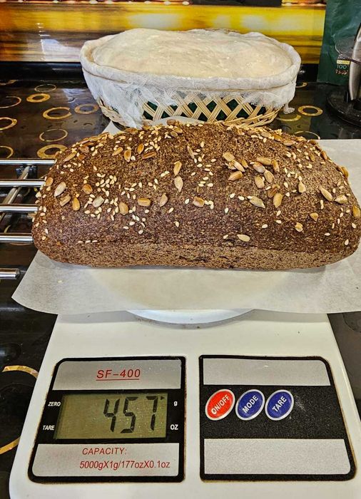 Хліб без борошна,цукру,дріжджів  та на заквасці