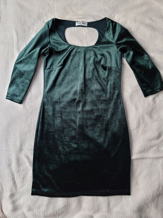 Sukienka welurowa S vero moda