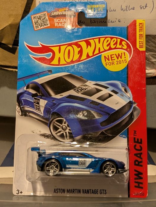 Hot Wheels Aston Martin Vantage GT3