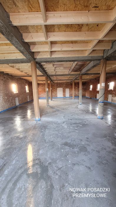 Posadzki betonowe przemysłowe