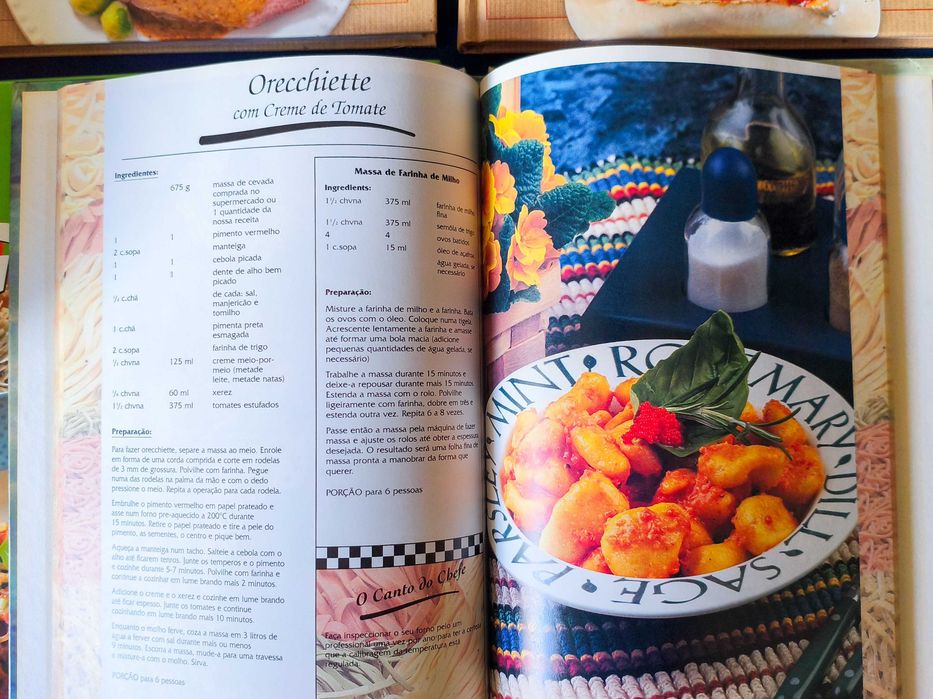 Lote 4 Livros Culinária e Doces - Capa Dura