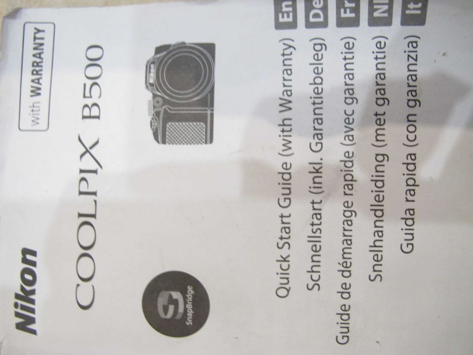 Nikon B500 Wi-Fi, стан нового