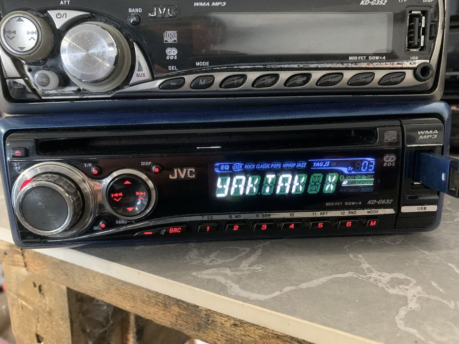 Магнітола автомагнітола JVC