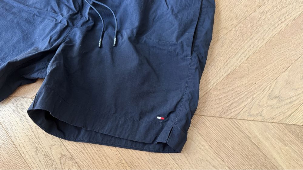 Męskie Kąpielowe Spodenki Tommy Hilfiger M Granatowe