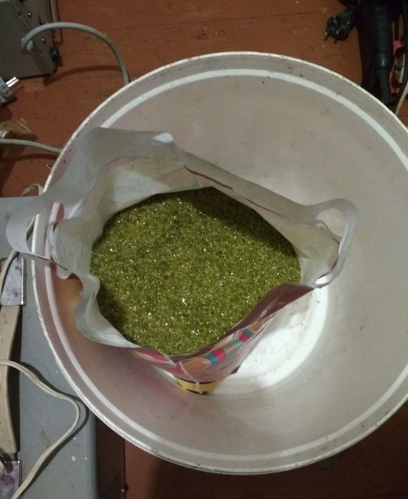 Скляна крихта (крошка) 1-2мм, 2-3мм 200г