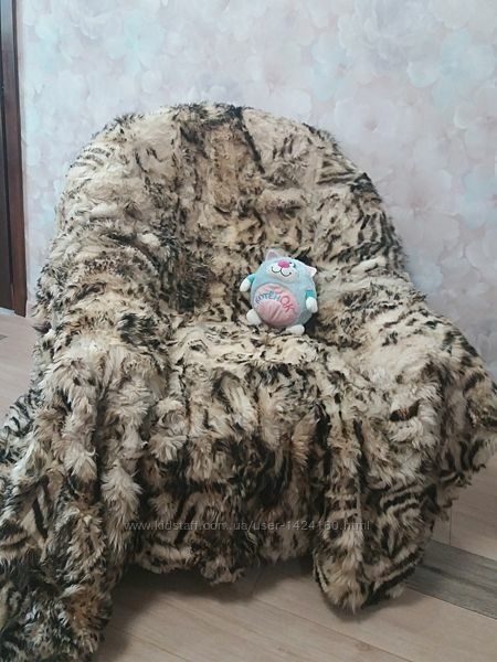 Плед натуральний з лоскутків