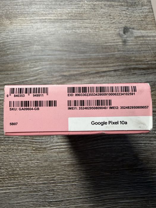 Google Pixel 10a 128гб