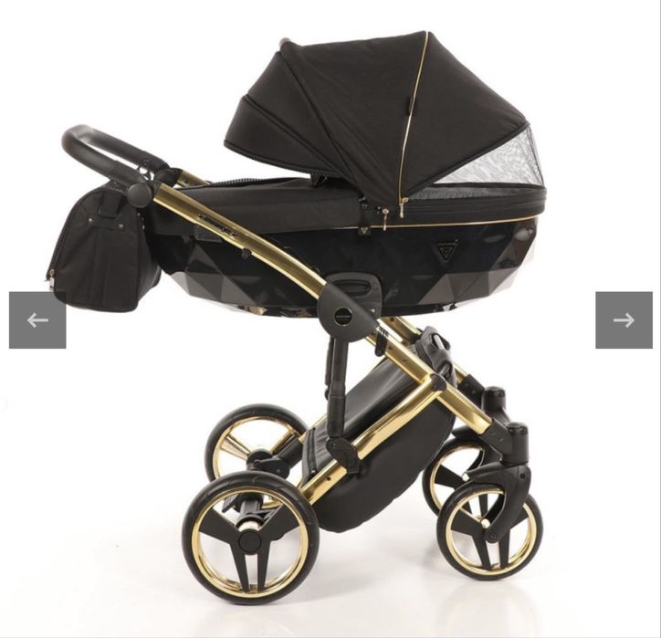 Універсальна коляска 2 в 1 Junama Diamond gold