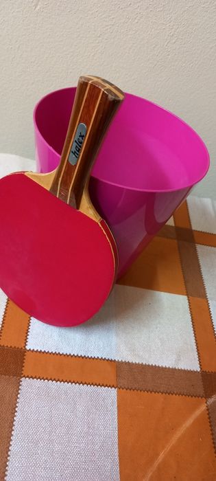 Raquete ping pong Alex + 6 bolas