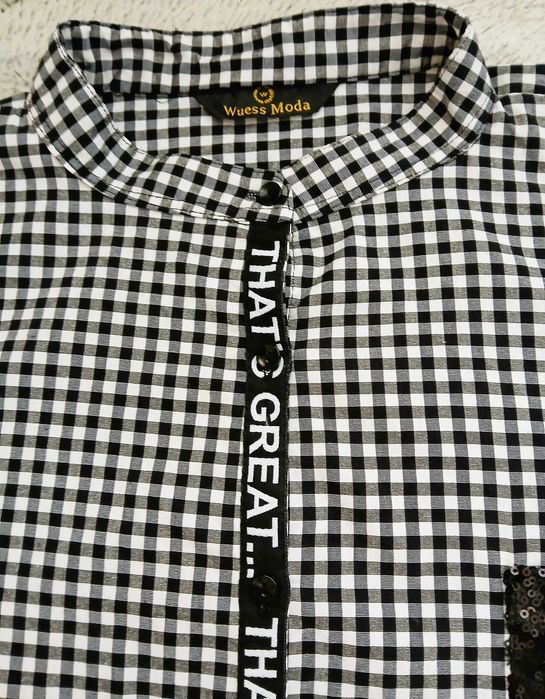 suknia biało - czarna roz.48