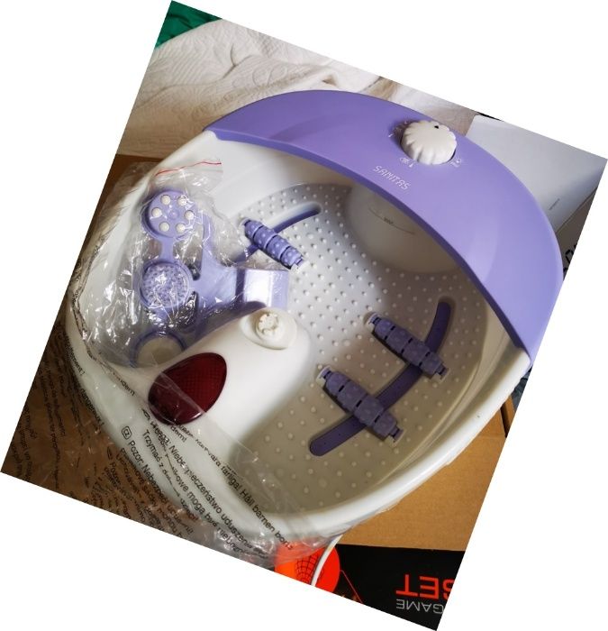 Aparelho de massagens para pés com Infravermelhos e bolhas de ar