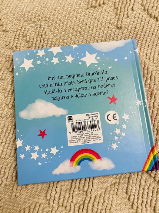 Livro Margarida - Um unicórnio precisa da tua ajuda