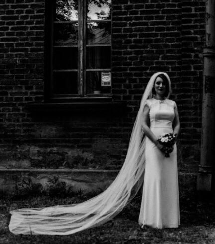 Suknia ślubna śmietankowa Anna Kara Amber boho