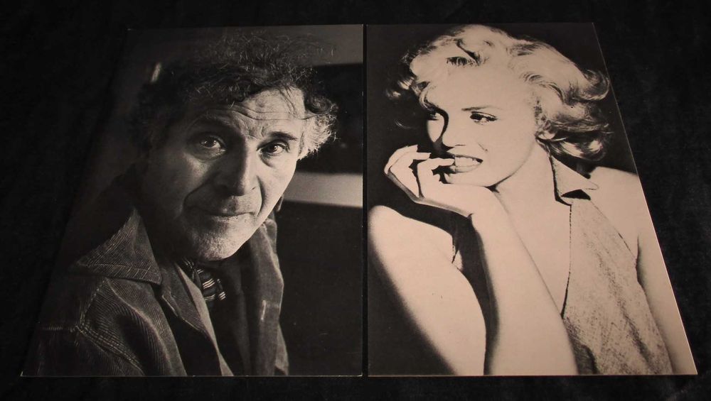 Postal Marilyn Monroe / Marc Chagall