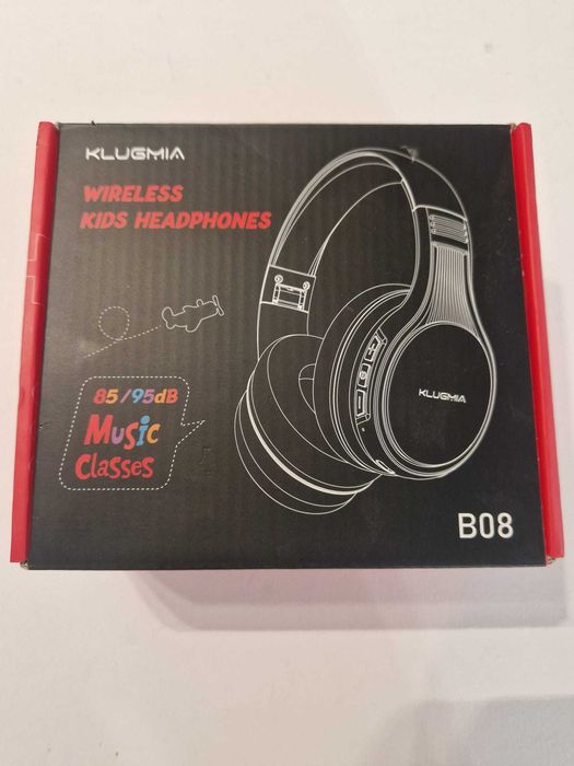 Słuchawki bezprzewodowe dla dzieci KLUGMIA B08