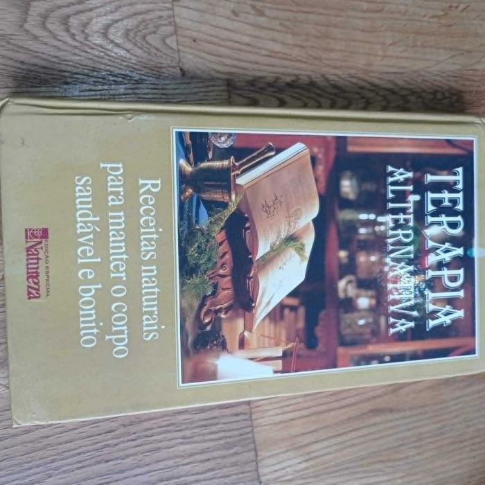 livro terapias alternativas receitas naturais para manter o corpo saudavel e bonito