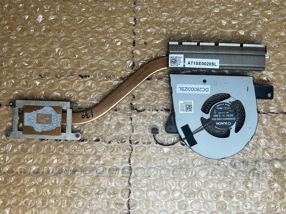 Система охолодження з кулером Dell Latitude 5580, 5590