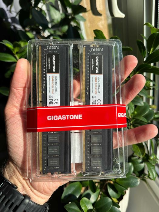 Pamięć GIGASTONE 32GB Kit (2x16GB) DDR4 2666MHz