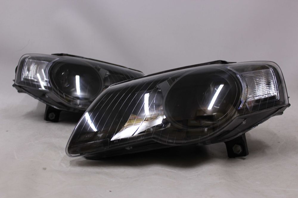 Lampy reflektory przednie przód VW PASSAT B6 05-10 BLACK SMOKE Czarne