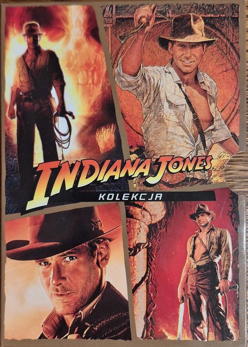 Indiana Jones kolekcja 4 DVD