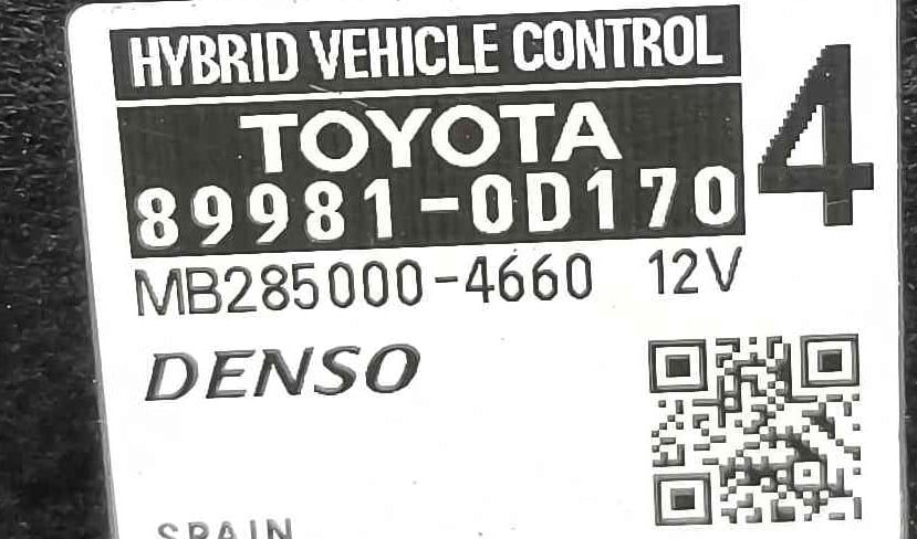 Módulo Eletrónico 89981-0D170 - TOYOTA YARIS