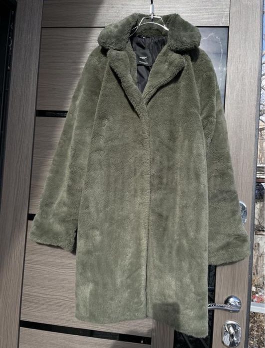 Шуба з штучного хутра mango