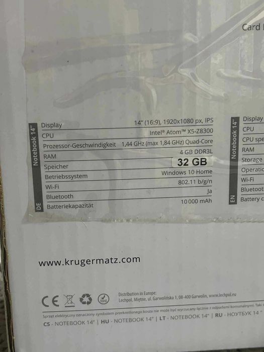 Laptop Kruger Matz