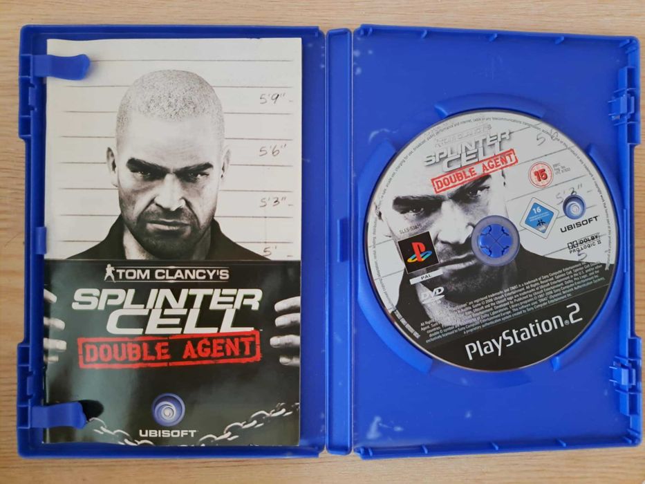 Splinter Cell: Double Agent – PS2 – komplet, idealny stan