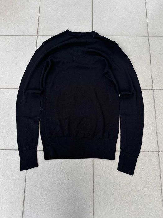Sweter wełniany All Saints męski merino elegancki opium r. S