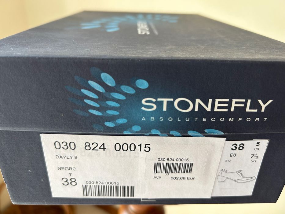 Sapatos de senhora camurça/pele