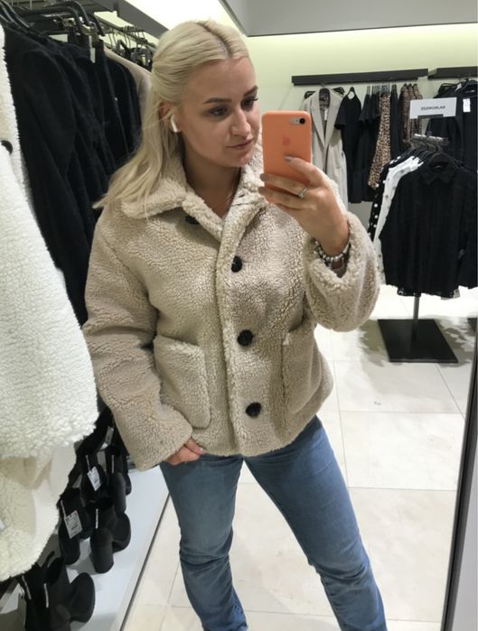Kurtka zimowa futerko Zara