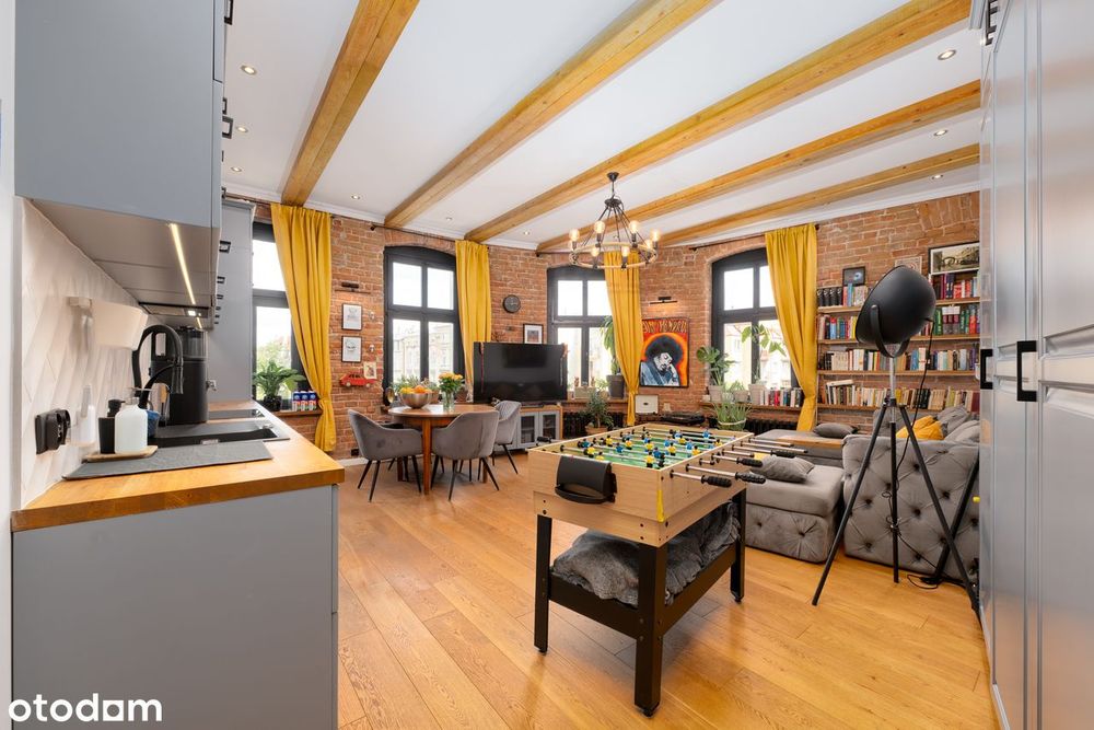 Unikatowe, stylowe, słoneczne, sauna, centrum!!! - Widok 3
