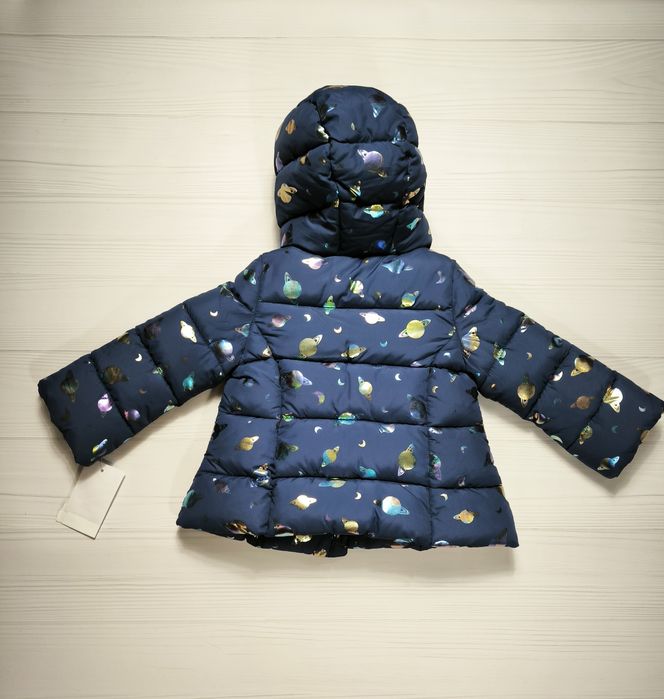 Нова тепла куртка на дівчинку р 86