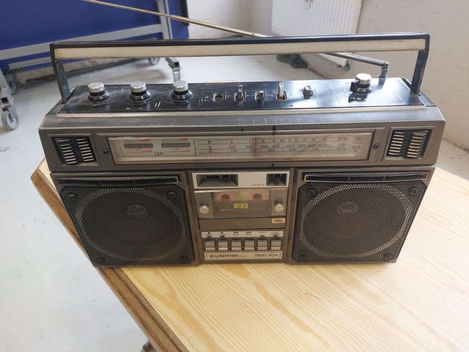 Magnetofon unitra zrk RMS 404 retro bombox