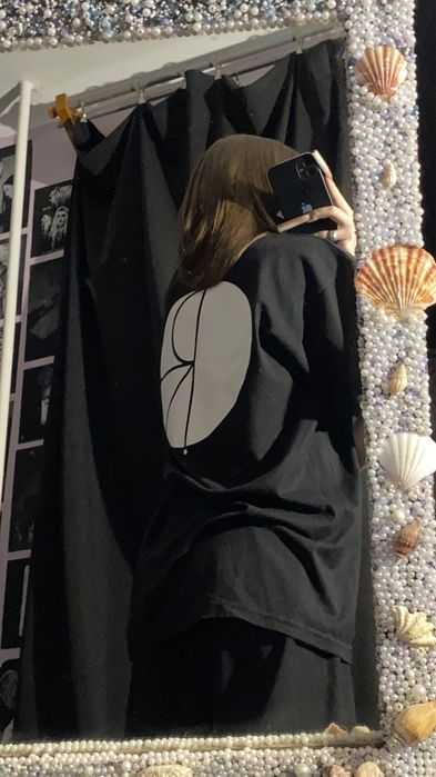 Чорна футболка polar