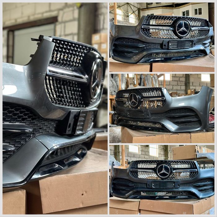 бампер фары Мерседес GLE 167 AMG GLS X 167 рест рестайл 2023 оригинал