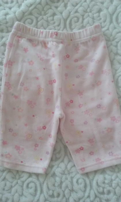 spodenki welurowe dla dziewczynki