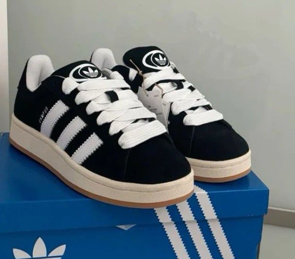 Adidas Campus Preto Branco