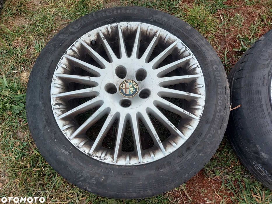 Koła, alufelgi 4 szt. Alfa 159 17 cali OE 5x110 7.5x17H2 ET 41