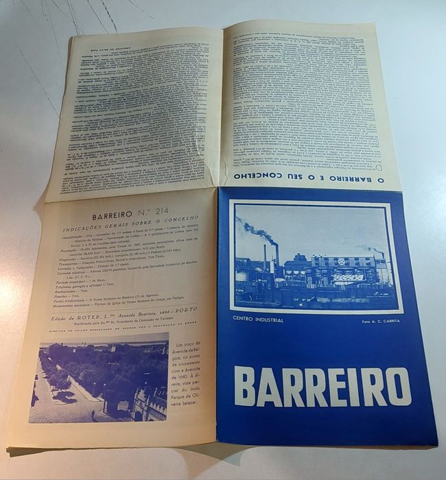 Barreiro - Roteiro ROTEP | Incluí Mapa Desdobrável