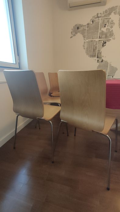 4 cadeiras ikea modelo Gilbert