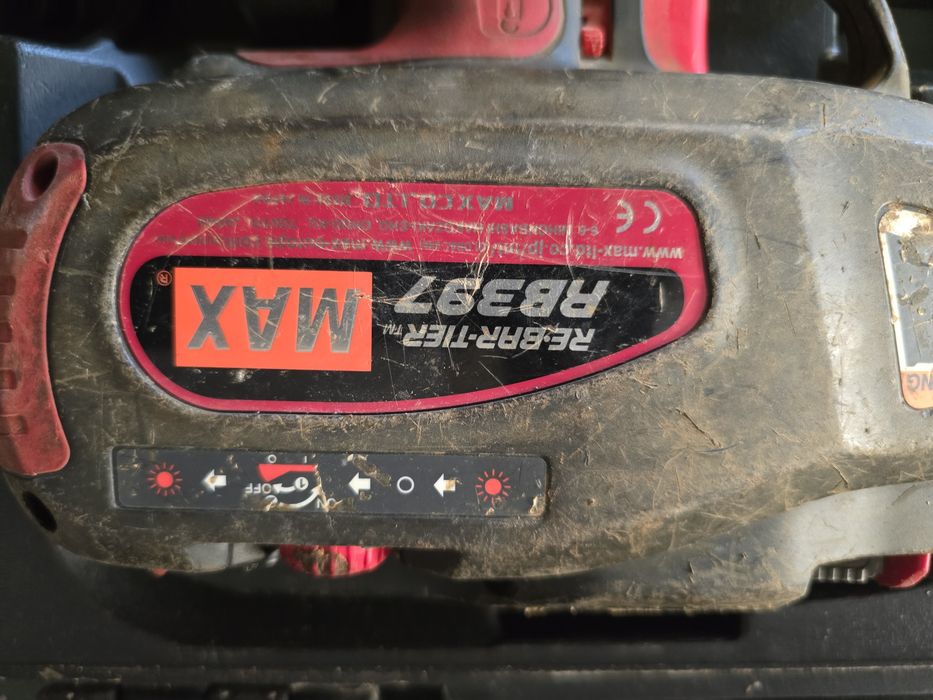 Máquina de Amarrar Vergalhão MAX RB397 – Kit Completo