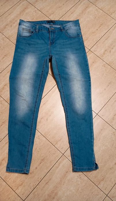 Crop  jeansy r.XL