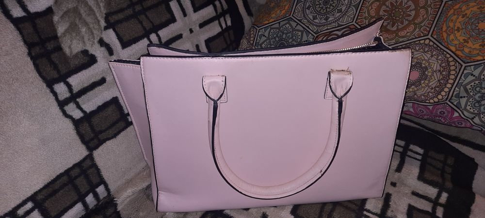 Torebka duża jasny róż