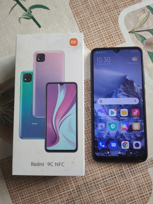 Продам мобільний телефон Xiaomi Redmi 9c NFC 4/64