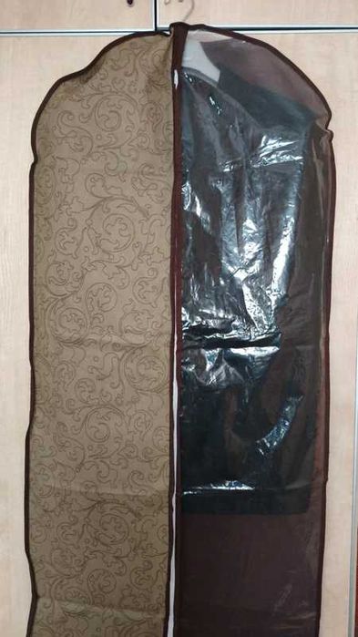 Czarny garnitur męski 3XL