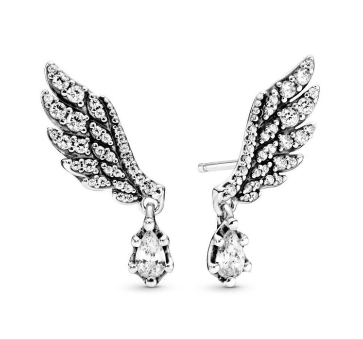 Срібні сережки Pandora