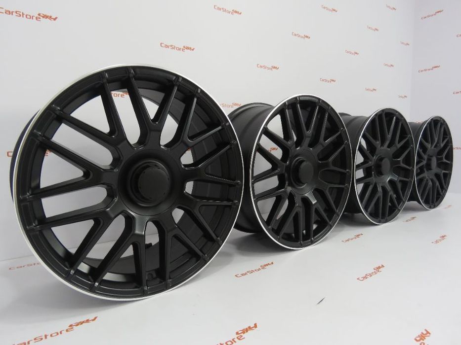 Jantes Look Mercedes Amg 19 x 8.5 et42 5x112 Preto + Polido