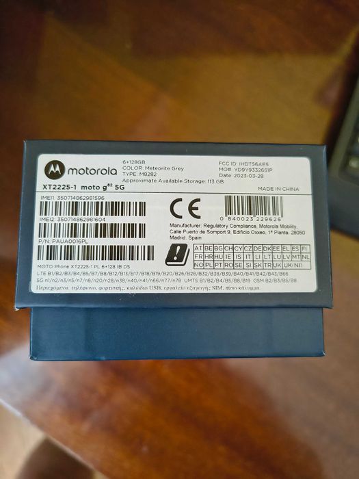 Motorola G82 5G 6/128 Ciemnoszary