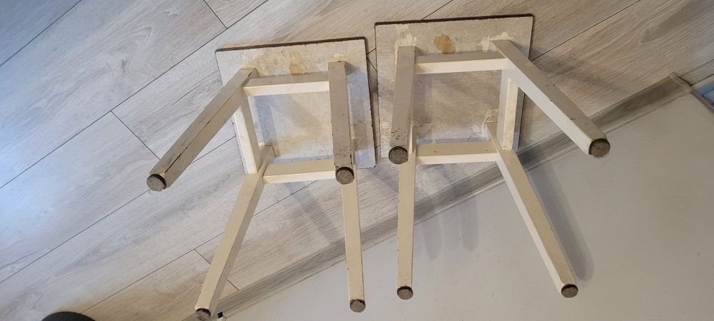 Taborety kuchenne PRL